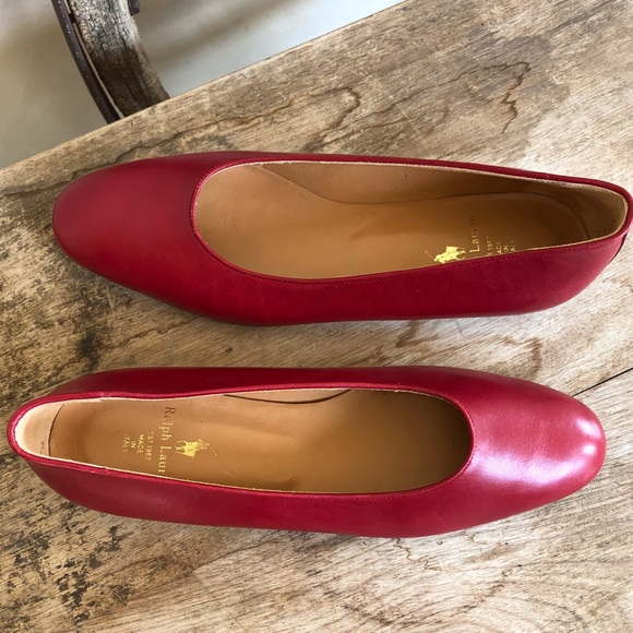 RALPH LAUREN Flats 80’s NEW NEVER WORN ITALY RARE - Picture 5 of 8